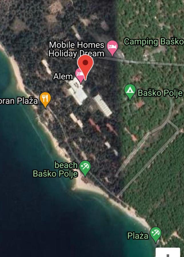Oaza Mira Mobile Houses - Camp Basko Polje #Bestoffer Baška Voda Εξωτερικό φωτογραφία